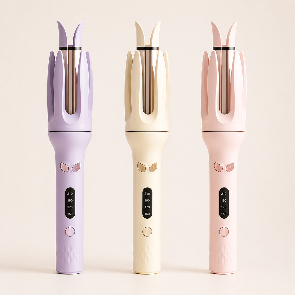 Nollesy Auto-Rotating Ceramic Hair Curler – 28mm
