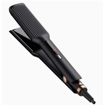 Nollesy J02 wide-plate hair straightener - Black