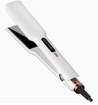 Nollesy J02 wide-plate hair straightener - White
